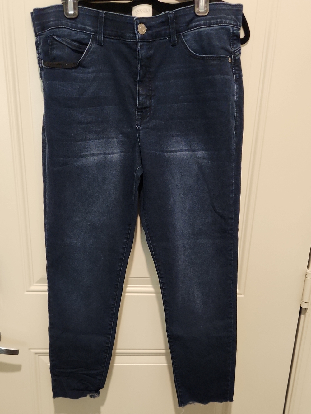 Angels Premium Denim Dark Wash Skinny Jeans - Size 14/32